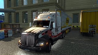 ETS 2  ОДИНОЧКА ☆ Тестируем Peterbild 579 и новый проц ☆ Едем в Витебск [BY]