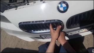Снятие и установка решеток радиатора BMW F10
