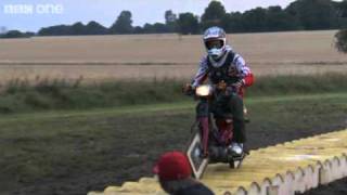 Square Wheeled Motorbike Jump - Bang Goes The Theory - Series 3 Episode 3 - BBC One