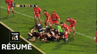 TOP 14 - Résumé  Toulouse-Toulon: 18-13 - J14 - Saison 2017/2018