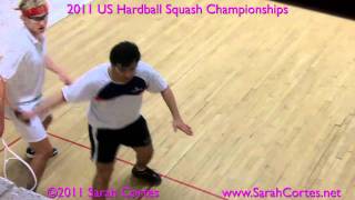 2011 US Hardball Squash Semi- Zaman Khan v Pearson pt1 video