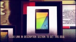 Asus Google Nexus 7 FHD 7in 1920×1200 Tablet (2nd Gen) 16GB