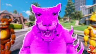 BRAND NEW SHADOW TWISTED WEREWOLF ANIMATRONIC! (GTA 5 Mods FNAF RedHatter)