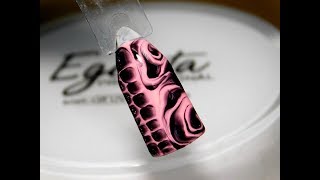 ТОП Красивый дизайн ногтей. Рисунок по мокрому 2017 новинки от мастера маникюра nail 2017