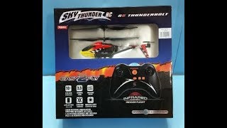 $5 SYMA S5 THUNDERBOLT RANGE TEST INDOOR FLIGHT Sky Thunder RC HELICOPTER