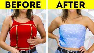 Genius Hacks And Tricks To Upgrade Your Clothes || Sewing hacks