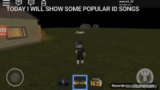Gucci Gang and other roblox id songs