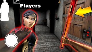 ИГРАЕМ ВДВОЕМ В ГРЕННИ ОНЛАЙН !!! БАБКА УБИВАЕТ НАС - GRANNY ONLINE