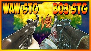WAW STG-44 V.S BO3 STG-44 - CALL OF DUTY ZOMBIES