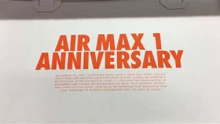 NIKE AIR MAX 1 OG ANNIVERSARY AQUA PURPLE,  RED,  BLUE