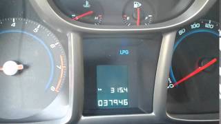 chevrolet orlando LPG indicator mod2