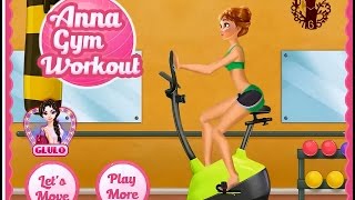 NEW Игры для детей—Disney Принцесса Анна в качалке—Мультик Онлайн видео игры для девочек