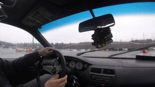 Drifting my 1UZ swapped 240SX in the rain