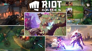 ANUNCIOS DE RIOT: LOL MOBILE | JUEGO DE CARTAS | SHOOTER | MMO | FIGHTING Y SERIE ANIMADA!
