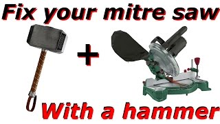 Tools Tuning ep. 1 - Make your cheap mitre saw perfect
