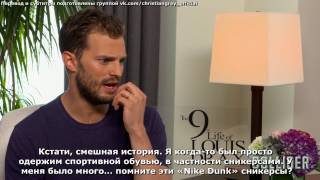 Jamie Dornan interview for Collider с русскими субтитрами