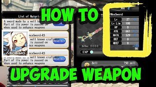 Alchemia Story How to Build Up Weapon Upgrade - Newbie Guide and Tips
