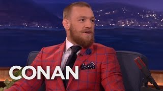 Conor McGregor Got His Start As A Plumber  - CONAN on TBS