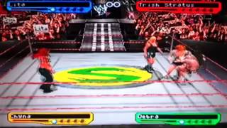 WWF Smackdown 2 | Lita Vs Trish Stratus Vs Chyna Vs Debra