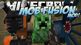 Minecraft | FUSION MOBS MOD! (Create Your Own Mutant Mobs!) | Mod Showcase