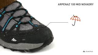 МУЖСКИЕ ВОДОНЕПРОНИЦАЕМЫЕ БОТИНКИ  ARPENAZ 100 MID QUECHUA