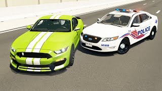 High Speed Police Chases #22 - BeamNG drive