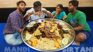 World Famous Biggest MANDI BIRYANI | Tamil family Tasting Arab Food | VJ Gowtham Vlogs