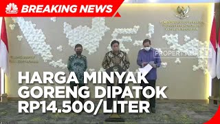Tok! Jokowi Tetapkan Harga Minyak Goreng RP 14.500 PER LITER!