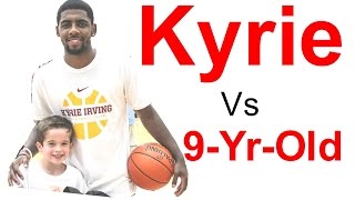 Kyrie Irving NBA Vs 9-Year-old Max in Basketball Shooting Contest