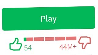 THIS IS THE MOST DISLIKED GAME IN ROBLOX!!