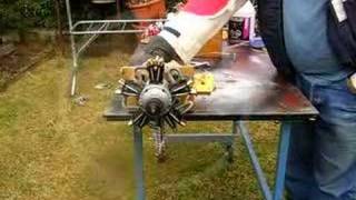 Saito radial engine
