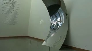 Anish Kapoor (2010) "Non-Object (Plane)" at MIT Stata Center
