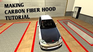 Carbon fiber hood Tutorial (Car parking Multiplayer)