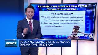 Peluang Asing 'Bisnis Senjata' Dalam Omnibus Law