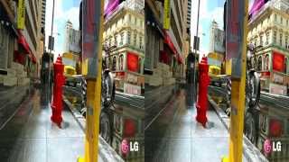 LG 3D Demo - Cinema 3D World II - 3D Side by Side (SBS)