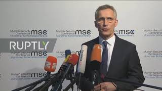 Germany: Stoltenberg addresses Iraq, Afghanistan and Trump on MSC sidelines