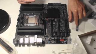 XSPC Asus Rampage RAMPAGE IV BLACK EDITION Chipset Install (part 2)