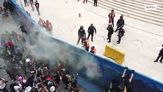 More than 30 people injured as massive pro-choice rally ends in clashes