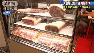 食品輸出額が1兆円届かず　韓国は不買運動の影響も(20/02/07)