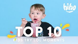 Top 10 Funniest Kids Try Moments! ??? | Kids Try | HiHo Kids