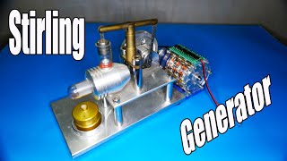 DIY Stirling generator