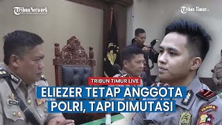 Hasil Sidang Kode Etik, Bharada Richard Eliezer Tetap Anggota Polri