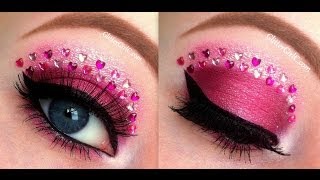 Valentine's Day makeup tutorial
