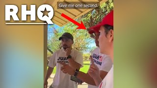 Republican Nervously Runs Away After Being Asked Simple Question