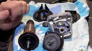 разборка и профилактика BOSCH gws 6-115