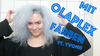 Pastellblaue Haare mit Olaplex und Maria Nila ft. Yvonn | V-Hair | Valentina Vale