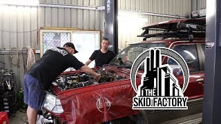THE SKID FACTORY - Nissan Patrol TD42 Turbo Diesel Swap [EP4]