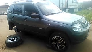 Chevrolet Niva - Шевроле Нива : поставили задние дисковые тормоза . Цена вопроса