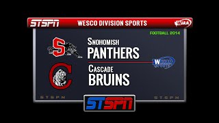 Snohomish Panthers vs Cascade Bruins Varsity Football