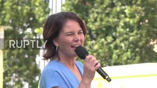 Germany: Green candidate Baerbock calls for "new beginning" in Nuremberg rally